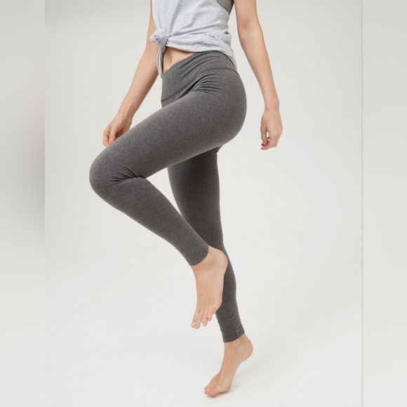 Aerie Offline Mid Rise Gray OG Leggings New NWT Size Medium Activewear Yoga Gym - Picture 1 of 7